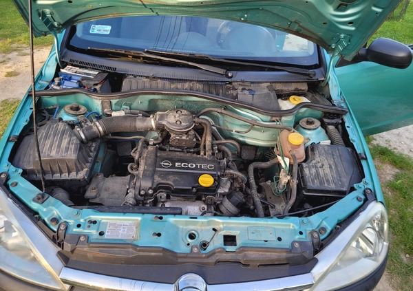 Opel Corsa cena 3700 przebieg: 169000, rok produkcji 2003 z Wąsosz małe 92